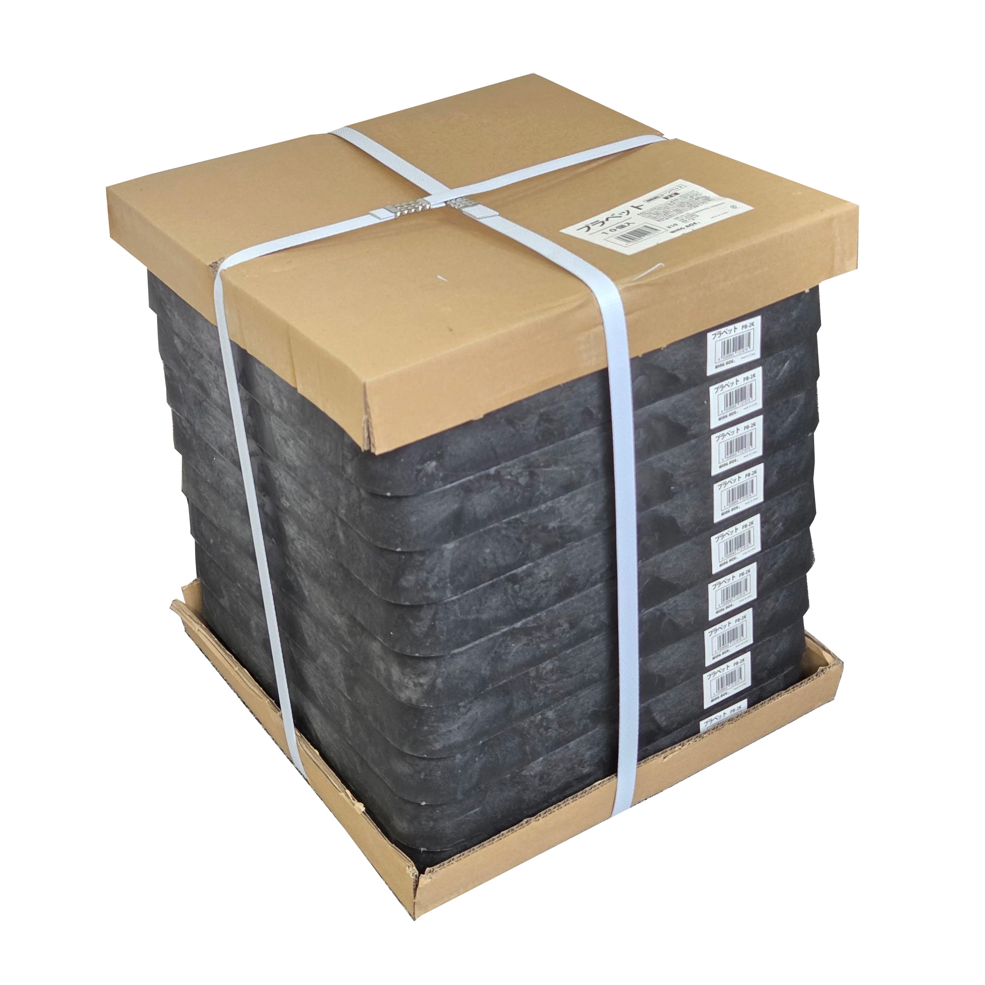 10個セット 樹脂製コーンベット プラベット  2kg/黒 PB-2K コーンウエイト WING ACE